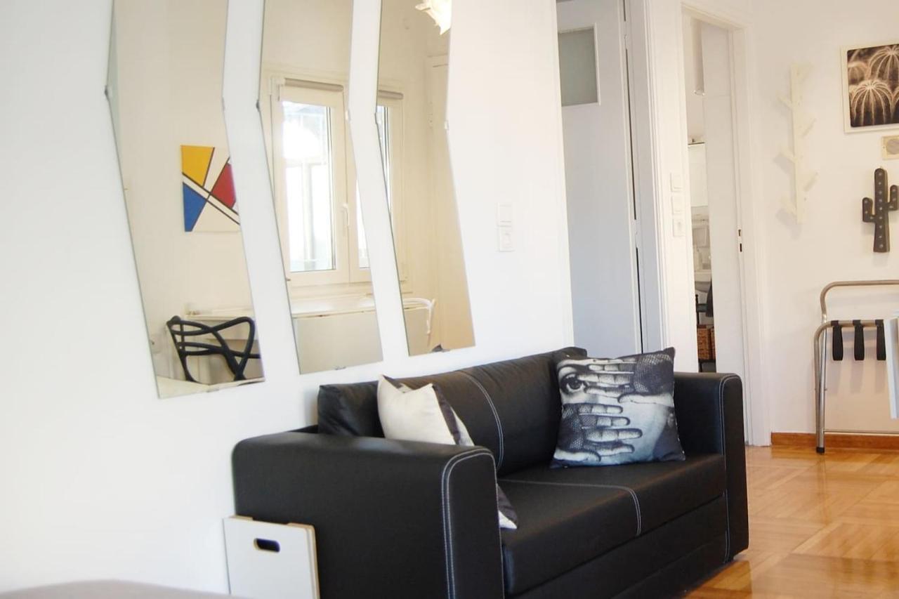 The Cactus Apartment With Large Sunny Balcony Athen Eksteriør bilde