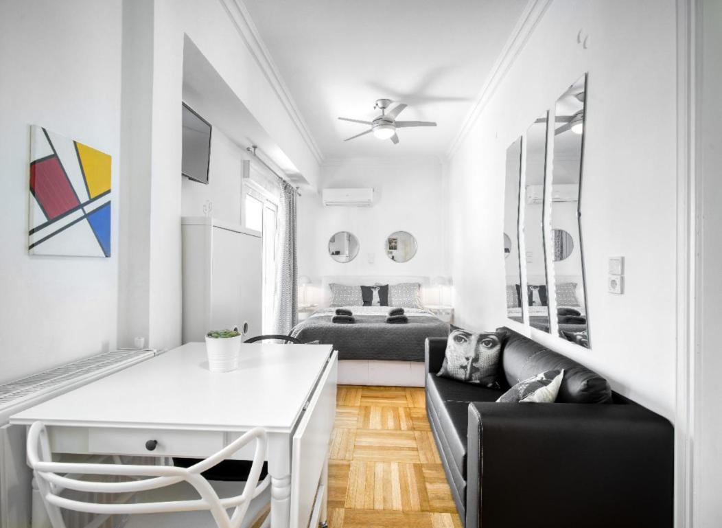 The Cactus Apartment With Large Sunny Balcony Athen Eksteriør bilde